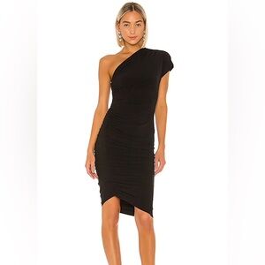Lovers and Friends Black Midi Dress NWT 🏷️